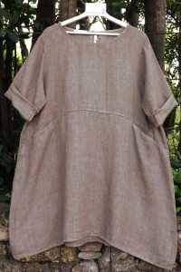 Tunique Emma taupe.