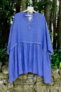 Tunique en Lin Femme – grande taille couleur lavande