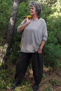 Pantalon en Lin Femme Grande Taille – Coupe Originale & décontractée
