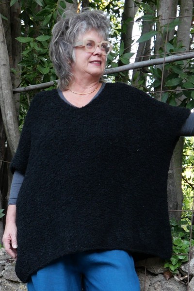 Pull over size Aurèle noir