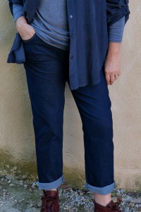 Jean Femme – Ceinture Élastiquée, Sans Bouton, Poches, Confort stretch