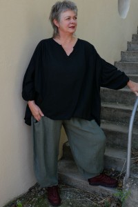 Blouse over size Valentine Noire