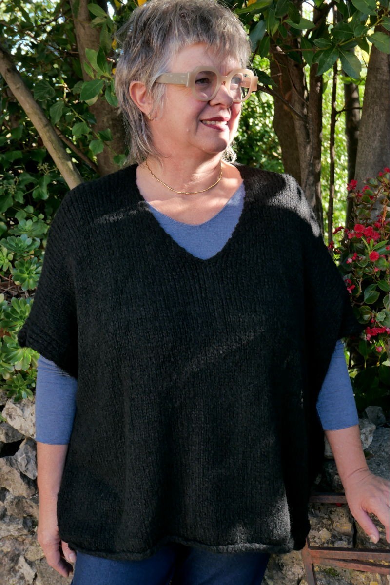 Pull Oversize Rufus Noir
