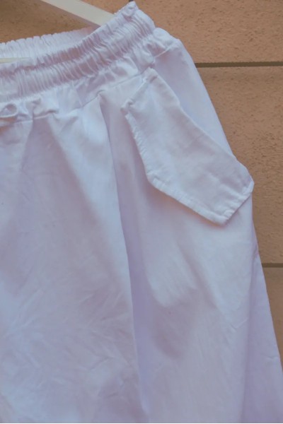 Pantalon grande taille à ceinture élastique réglable - style, confort