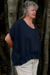 Top lin Henry bleu marine