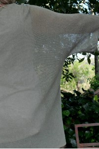 Pull maille coton kaki femme grande taille over size col V féminin