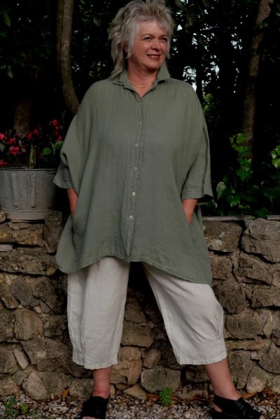 Chemise femme grande taille, over size large