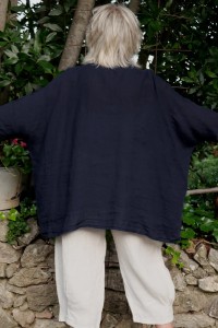 Chemise over size, coupe fluide et confortable