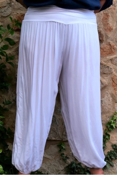 Pantalon ultra léger Zéphir blanc