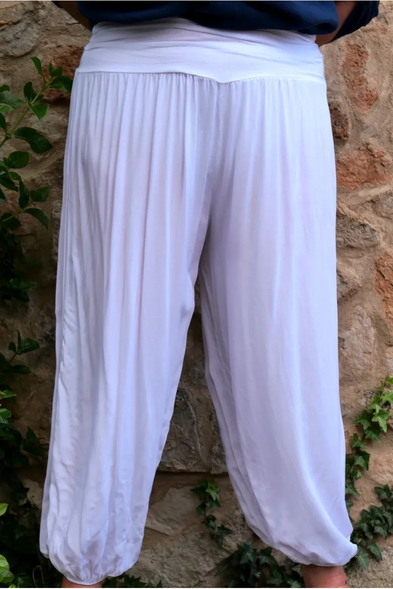 Pantalon ultra léger Zéphir blanc