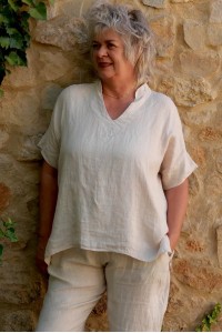 Top lin Léandre Beige
