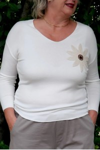 Pull fin angora et laine, chaud et doux