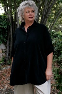 Chemise velours coton Ambre Noire