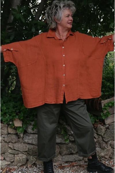 Chemise mode grande taille, confortable & élégante