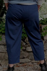Pantalon mode grande taille, poches pratiques & structurantes