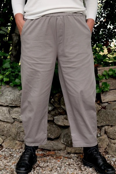 Pantalon coton Valéry Taupe
