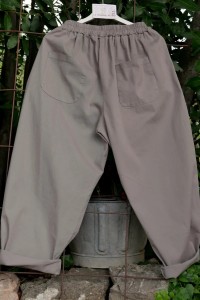 Pantalon coton ultra confortable, mode grande taille